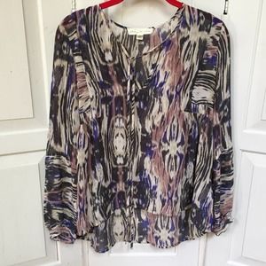 Staring at Stars Abstract Tunic